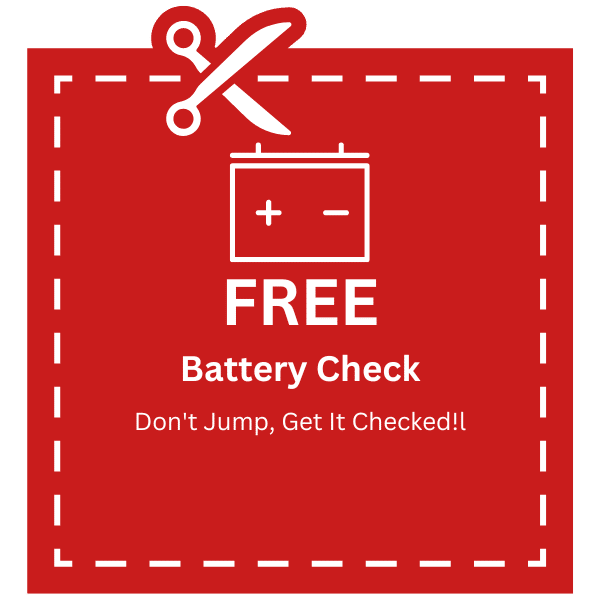 Free Car Battery Check Inspection
