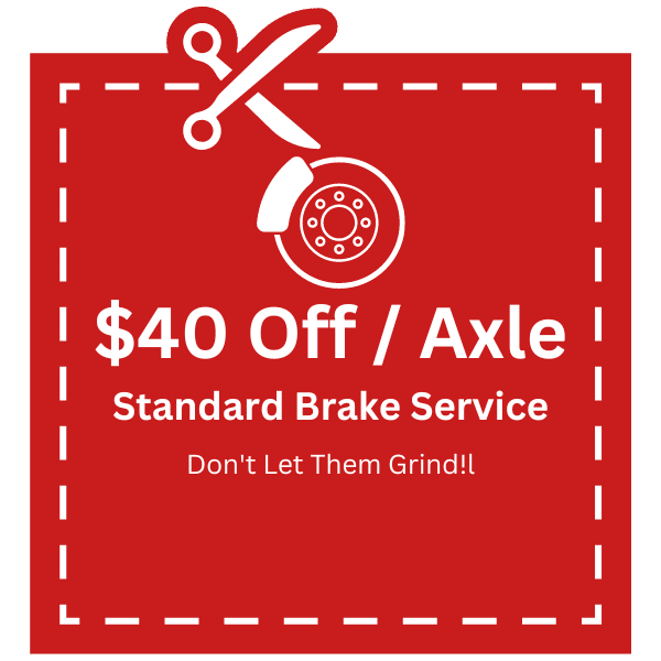 Brake Repair Coupon